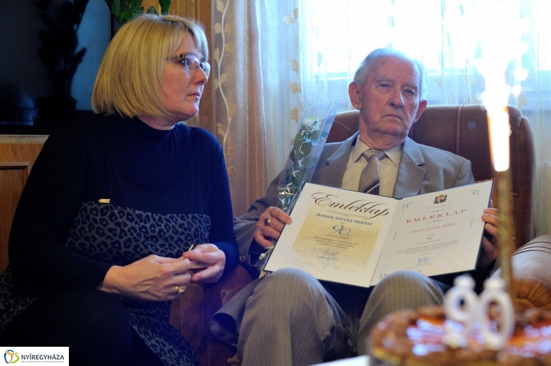 Szépkorú köszöntése Ivanov István Mihály