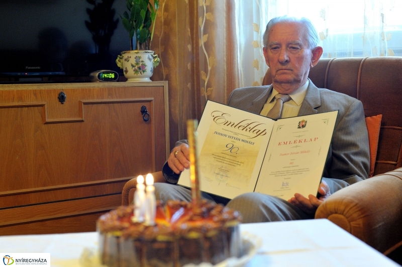 Szépkorú köszöntése Ivanov István Mihály