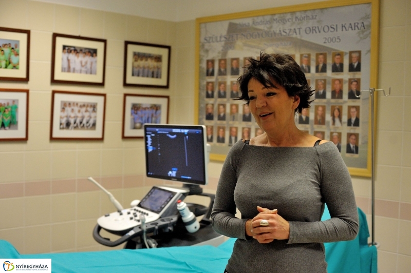 Új ultrahang készülék a Jósa András Kórházban