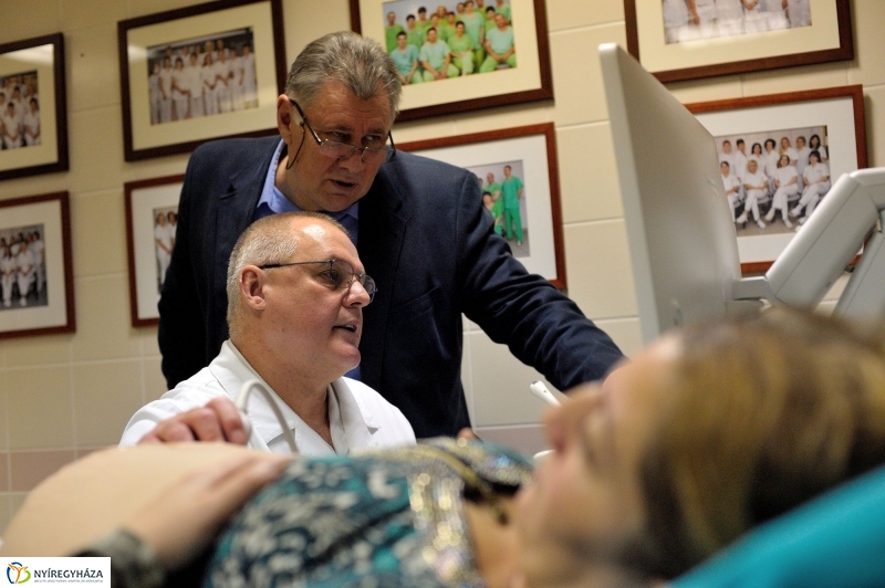 Új ultrahang készülék a Jósa András Kórházban