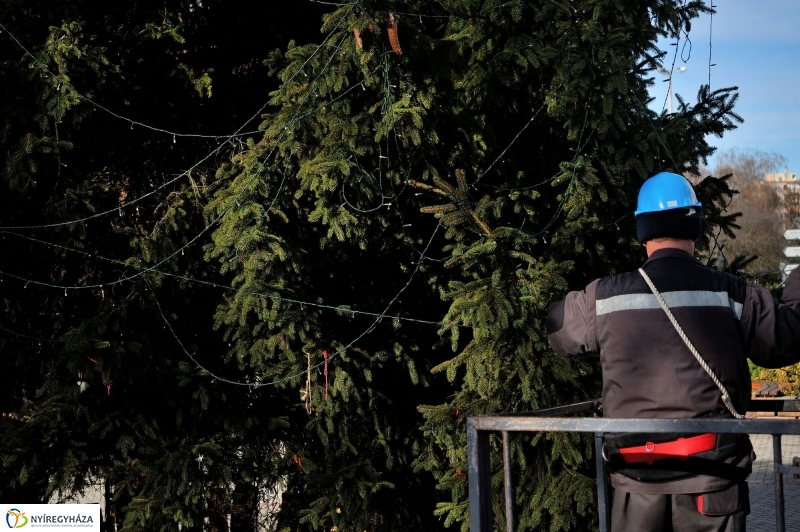 Búcsúzik a karácsonyfa