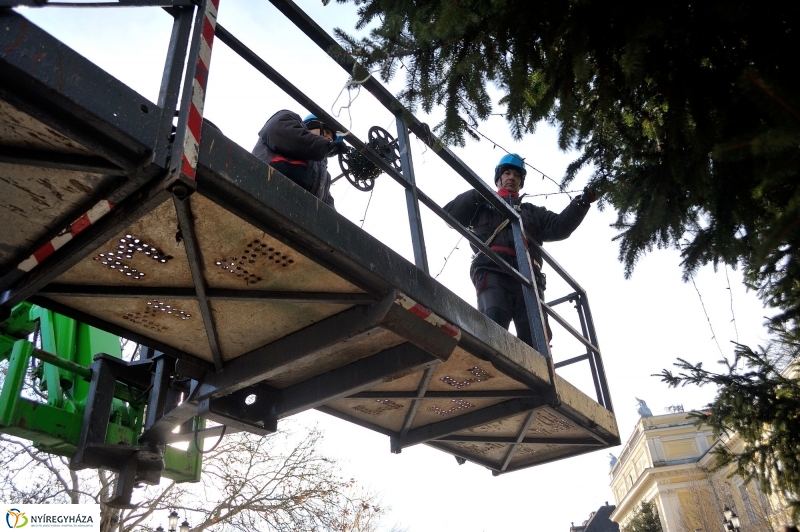 Búcsúzik a karácsonyfa