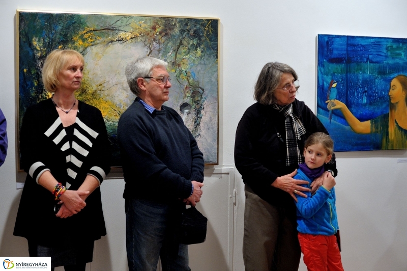 Jelen-levők kiállítás megnyitó