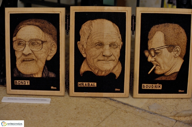 A Hrabal-Galaxis pillanatképei kiállítás megnyitó