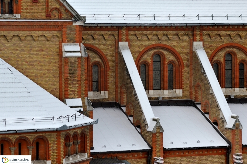 Belvárosi csendélet télen