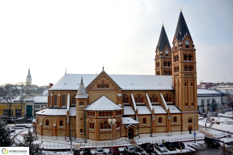 Belvárosi csendélet télen