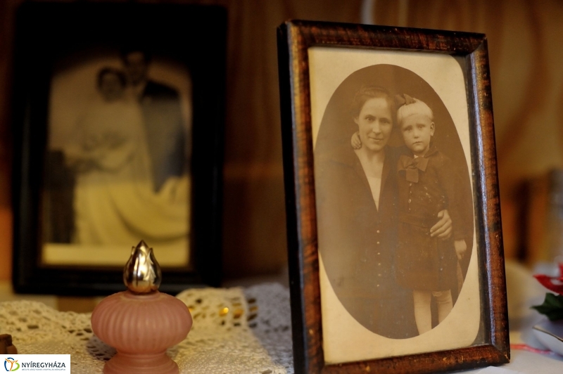 Szépkorú köszöntése - Megyeri Istvánné