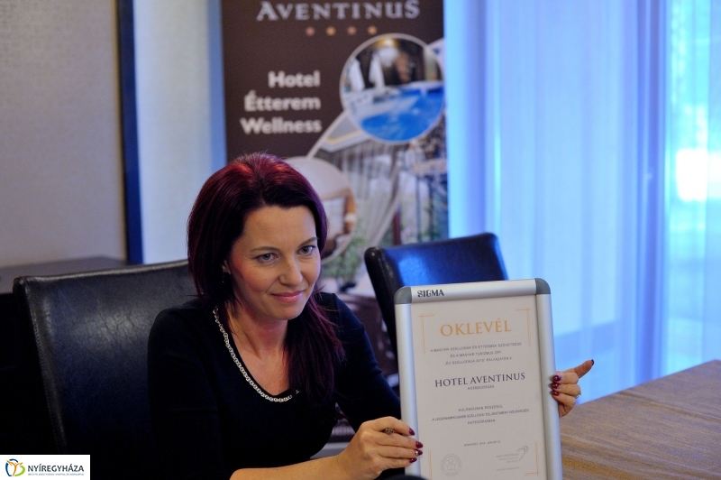 Különdíjas a Hotel Aventinus