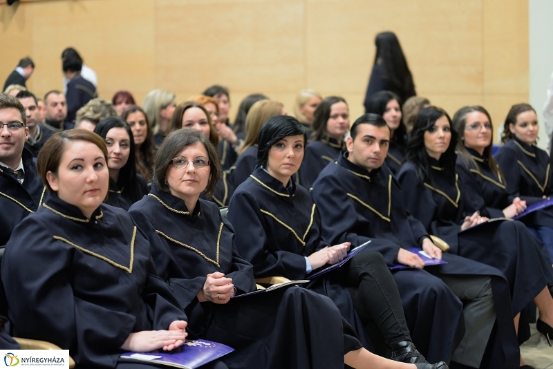 Oklevélátadó ünnepség a Nyíregyházi Egyetemen