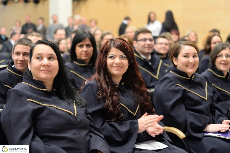 Oklevélátadó ünnepség a Nyíregyházi Egyetemen