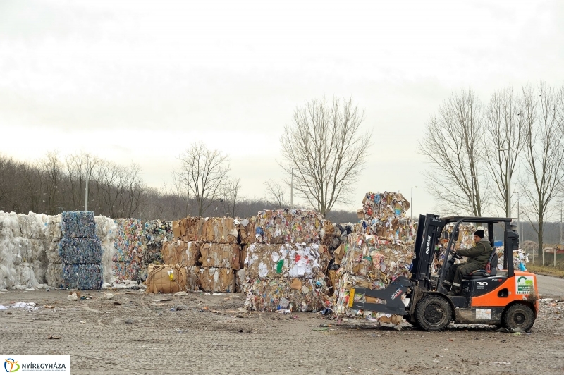 Szelektív hulladékgyűjtő telep