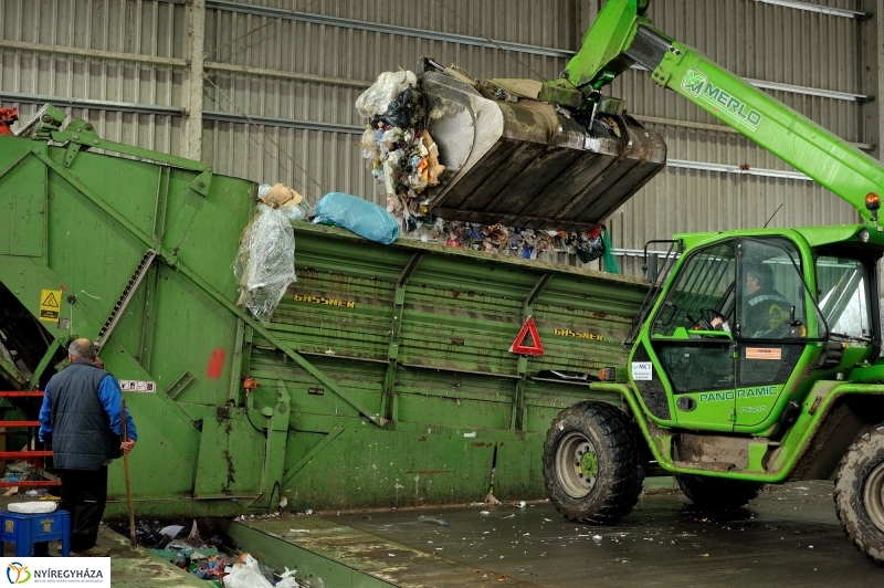 Szelektív hulladékgyűjtő telep