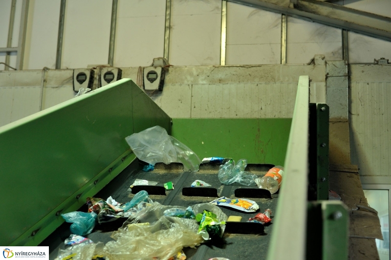 Szelektív hulladékgyűjtő telep