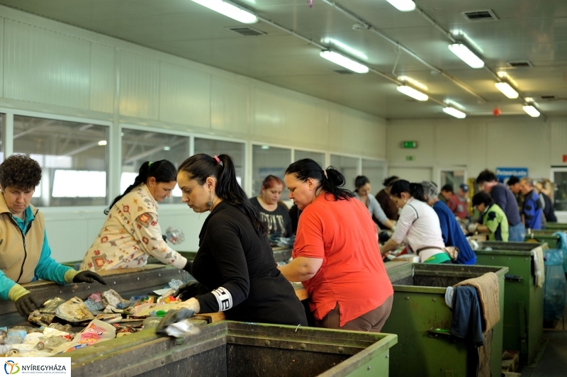 Szelektív hulladékgyűjtő telep