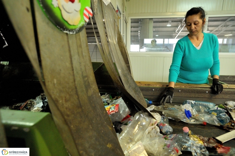 Szelektív hulladékgyűjtő telep