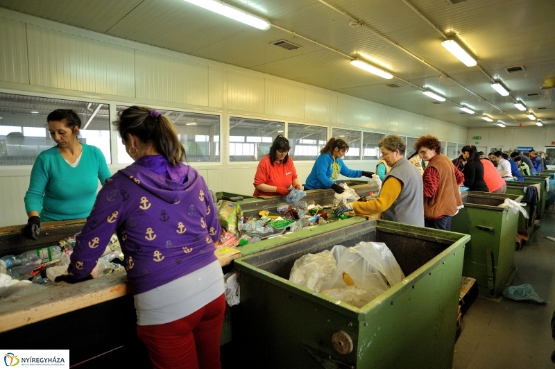 Szelektív hulladékgyűjtő telep