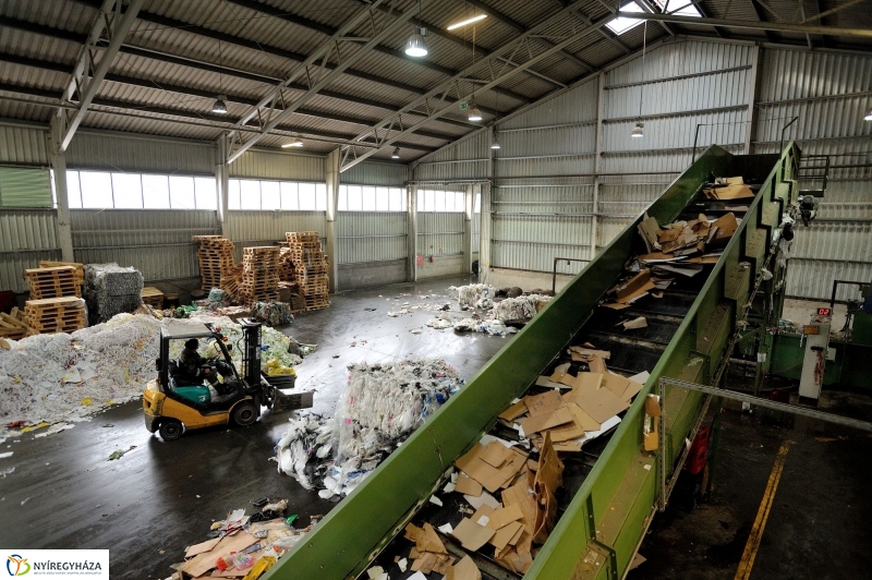 Szelektív hulladékgyűjtő telep