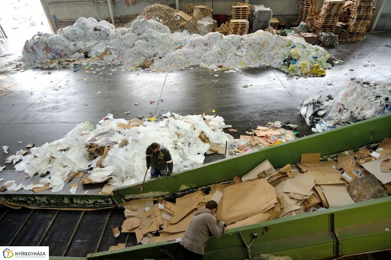 Szelektív hulladékgyűjtő telep