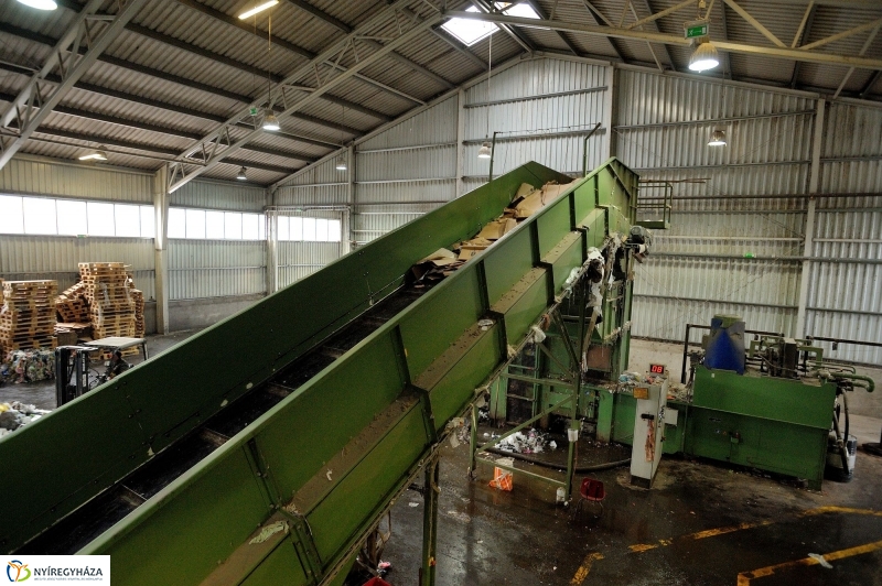 Szelektív hulladékgyűjtő telep