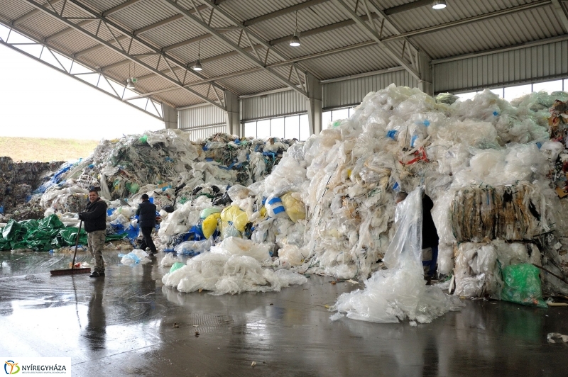 Szelektív hulladékgyűjtő telep