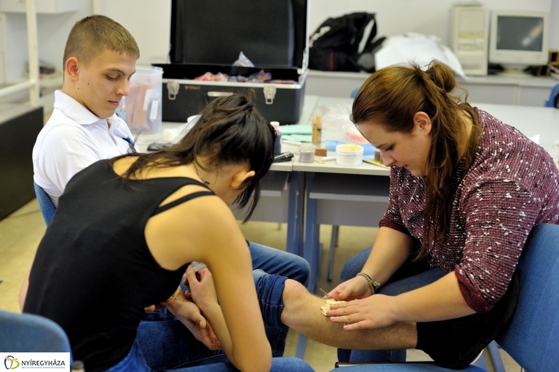 Egészségügyi gyakorlat a főiskolán