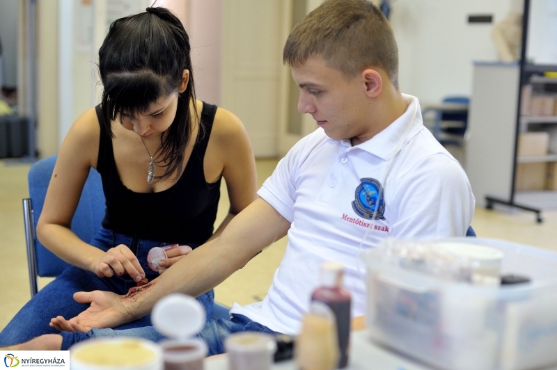 Egészségügyi gyakorlat a főiskolán