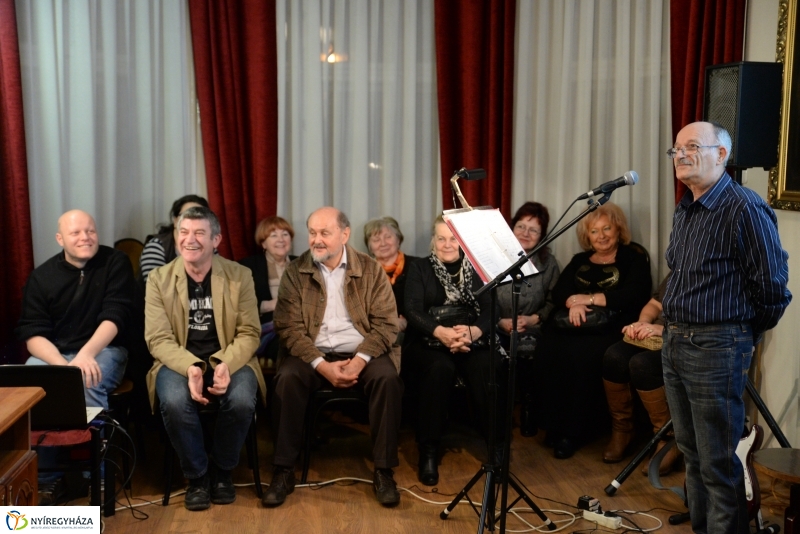 Zboray Károly estje a Bencs Villában