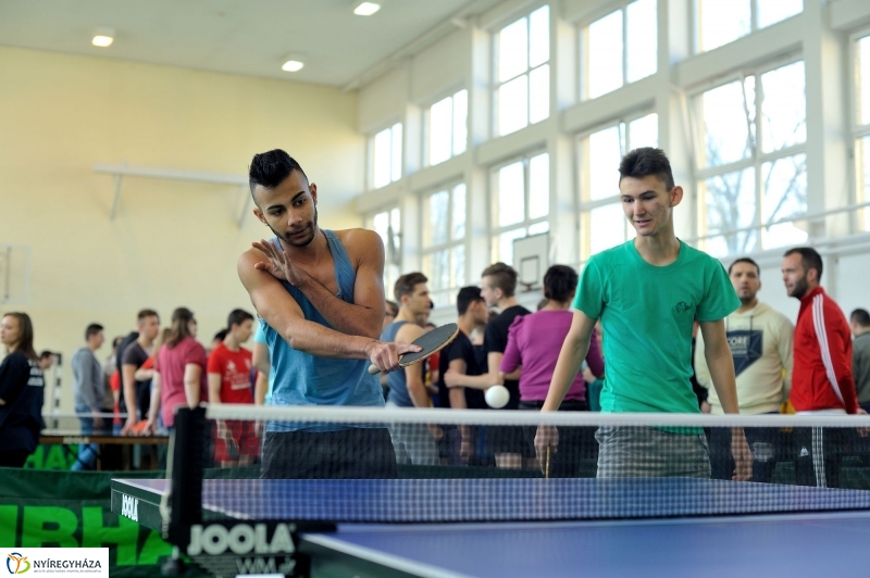 Kollégiumok asztalitenisz versenye