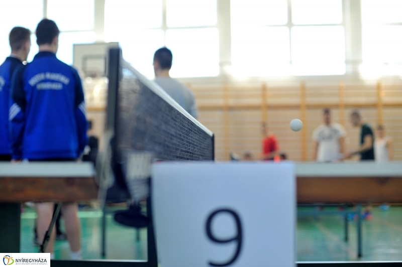 Kollégiumok asztalitenisz versenye