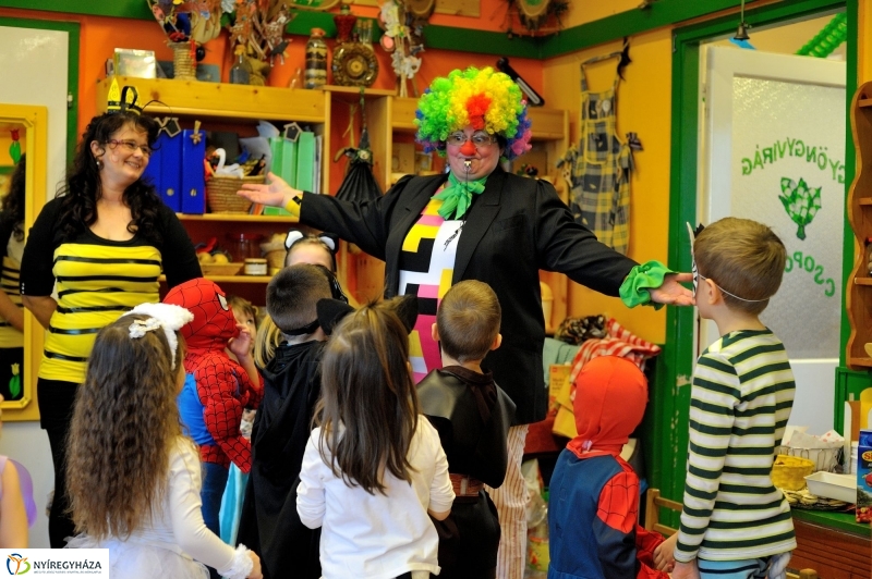 Farsangolás a Margaréta óvodában