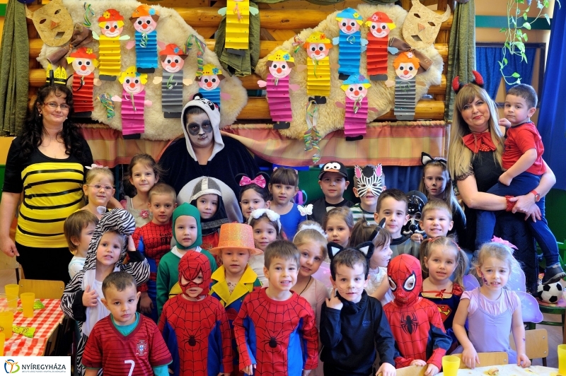 Farsangolás a Margaréta óvodában