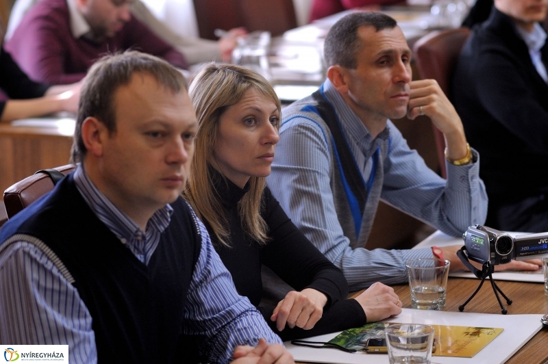 Ukrán delegáció a Városházán