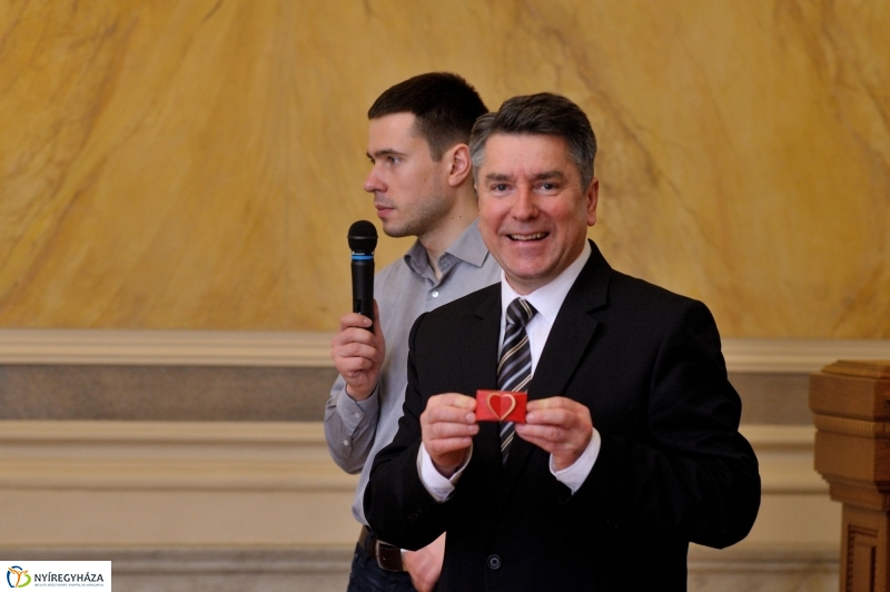 Ukrán delegáció a Városházán