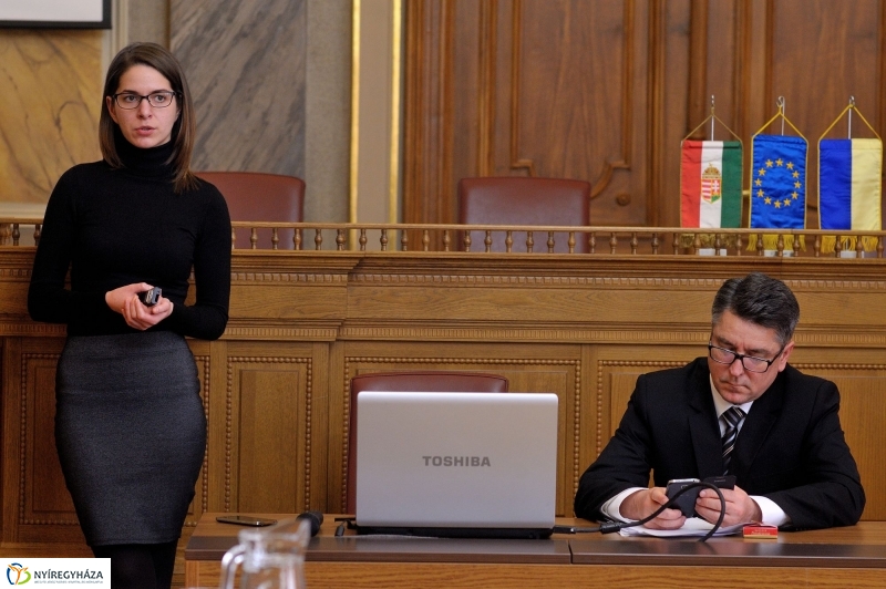 Ukrán delegáció a Városházán