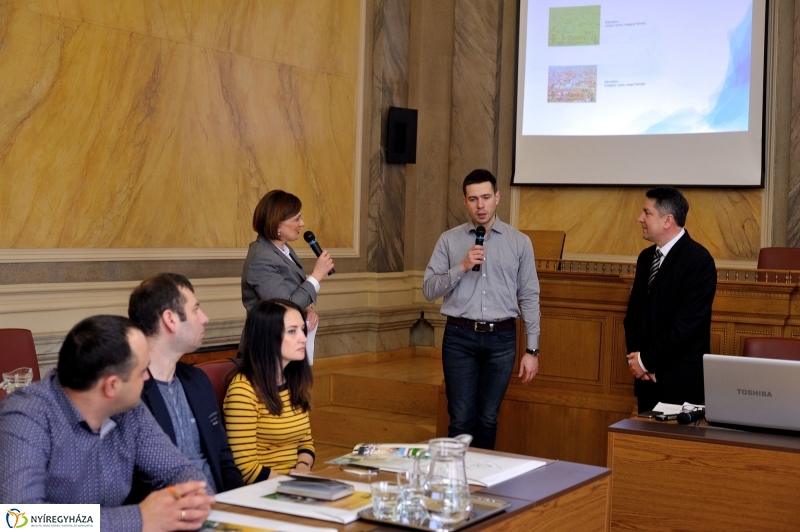 Ukrán delegáció a Városházán