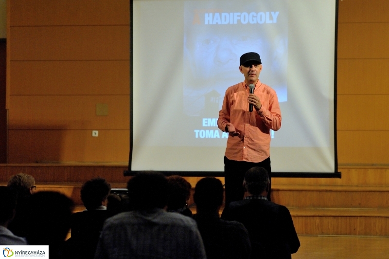 A hadifogoly -  Vujity Tvrtko előadása Nyíregyházán