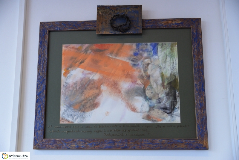 Palotai Erzsébet festőművész kiállításmegnyitója