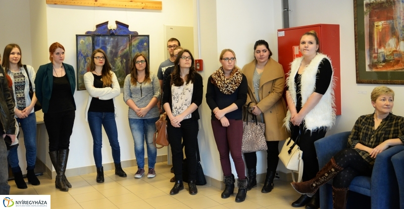 Palotai Erzsébet festőművész kiállításmegnyitója