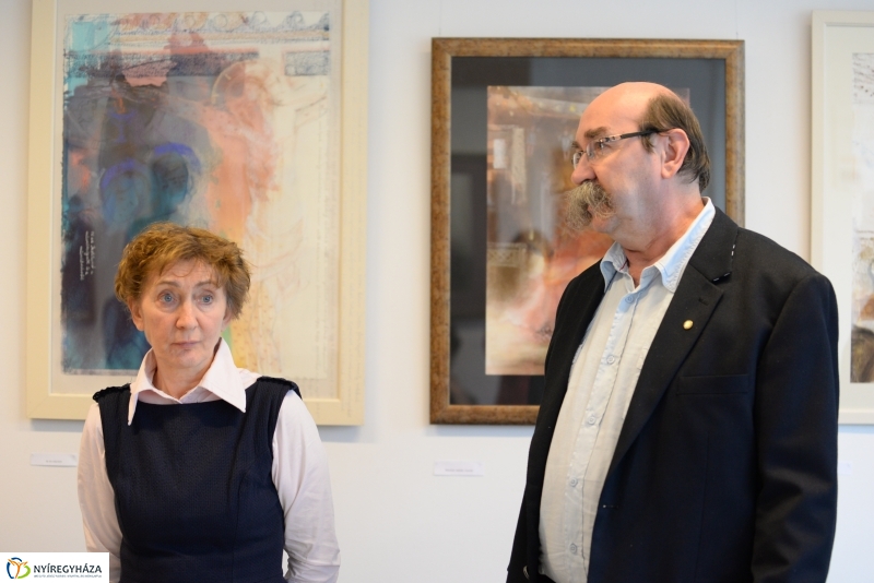 Palotai Erzsébet festőművész kiállításmegnyitója