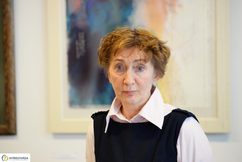 Palotai Erzsébet festőművész kiállításmegnyitója