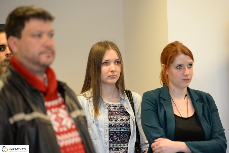 Palotai Erzsébet festőművész kiállításmegnyitója