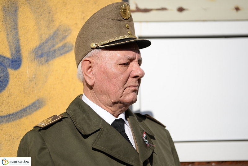 Koszorúzás Irányi Dániel emléktáblájánál