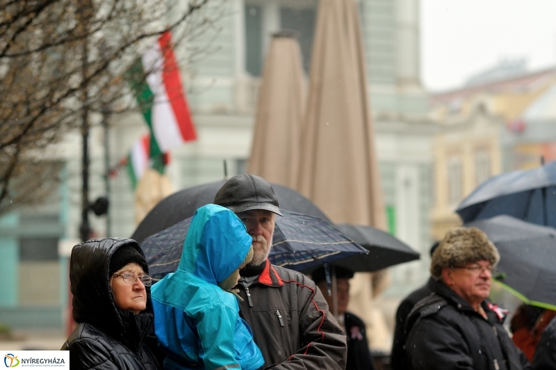 Ünnepi megemlékezés Nyíregyházán