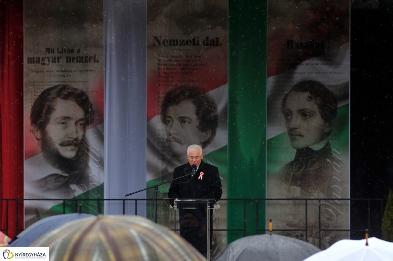Ünnepi megemlékezés Nyíregyházán