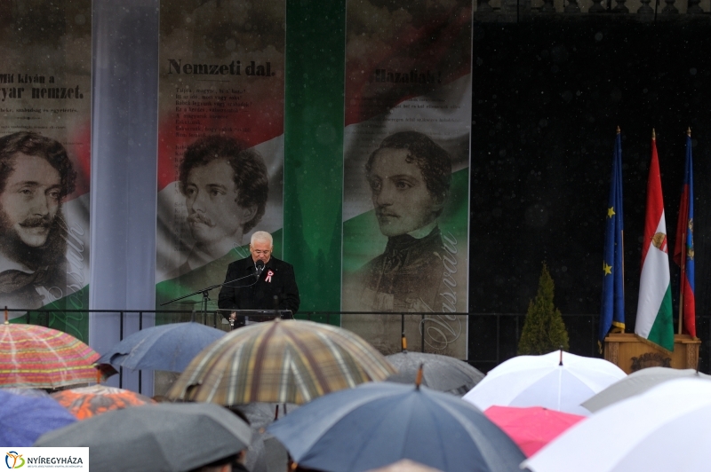 Ünnepi megemlékezés Nyíregyházán