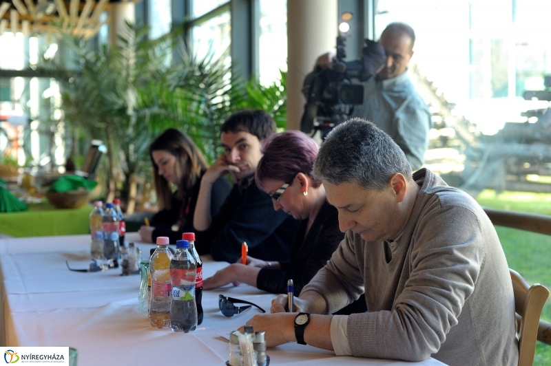 Sajtótájékoztató a Nyíregyházi Állatparkban