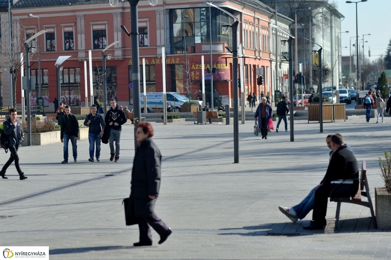 Tavasz a belvárosban