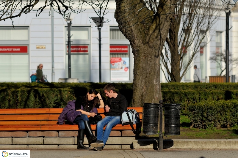 Tavasz a belvárosban
