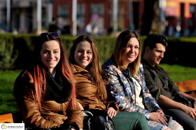 Tavasz a belvárosban