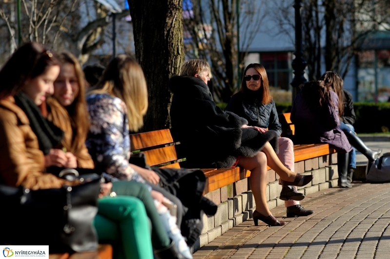 Tavasz a belvárosban